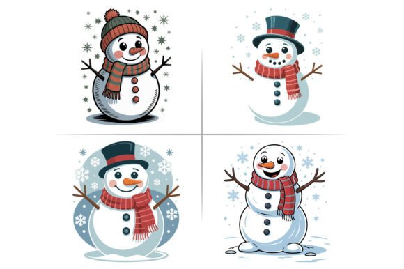 Christmas Penguin Animals Vector Pack Review