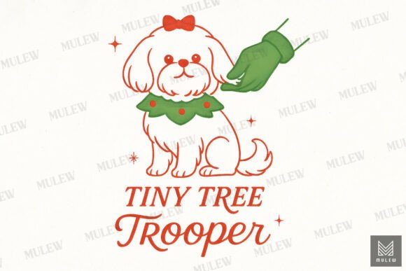 Enhance Your Content with Funny Christmas Shih Tzu Dog Graphics