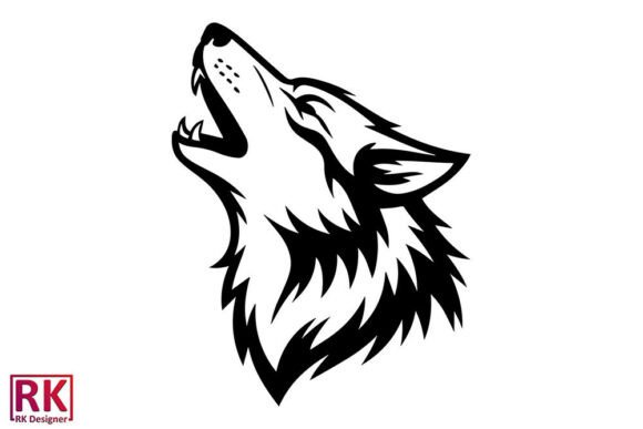 Howling Wolf SVG: A Bold Graphic for Modern Publishing